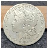 1900-O Morgan Dollar F