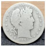 1898-S Barber Half Dollar