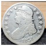 1831 Capped Bust Half Dollar