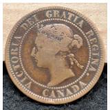 1888 Canada Large Bronze Cent