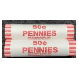 (2) Rolls 2009-D L. Cents BU "Presidency"
