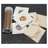 Lot w/ 38 L. Cents 1995-S Proof, 2-1943, 09-D,