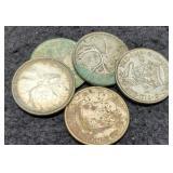 (4) Silver Coins: