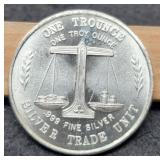 1 Troy Oz. Silver Trade Unit Round