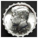 2024-D Kennedy Half Dollar Gem BU Orig. Bank Roll