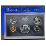 1969 US Mint Proof Set w/ Silver Kennedy