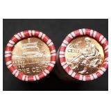 2009 Lincoln Bicentennial Penny 2 Gem BU Rolls