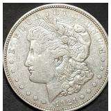 1921-D Morgan Silver Dollar