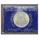 1966 Jamaica Commonwealth Games Comm. Crown