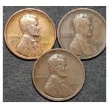1920 P,D,S Lincoln Wheat Cent Set