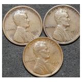 1916 P,D,S Lincoln Wheat Cent Set