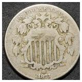 1873 Shield Nickel