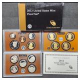 Key Date 2012 US Mint Proof Set MIB