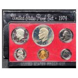 1974 US Mint Proof Set w/ Ike Dollar