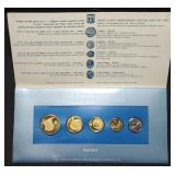 1986 Coins of Israel Piefort Mint Set