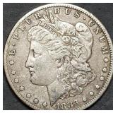 1883-CC Morgan Silver Dollar Nice