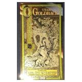 2023 Utah Goldback 1/1000th Troy Oz 24k Gold Note