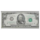 1969 A $50 FRN Minneapolis Crisp Unc