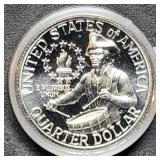 1976 Bicentennial Proof Silver Drummer Boy Quarter