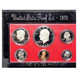 1978 US Mint Proof Set w/ Ike Dollar