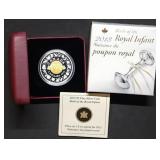 2013 Canada 3/4oz .999 Silver Prince George Coin