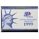 1999 US Mint Proof Set MIB