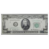 1950 B $20 FRN STAR Note Chicago Illinois CU