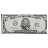 1950 B $5 FRN Chicago Illinois CU Crisp Note