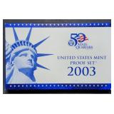 2003 US Mint Proof Set MIB