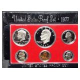 1977 US Mint Proof Set w/ Ike Dollar