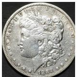 1884 Morgan Silver Dollar