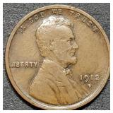 1912-D Lincoln Wheat Cent