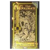 2023 Utah Goldback 1/1000th Troy Oz 24k Gold Note
