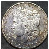 1890-S Morgan Silver Dollar Toned