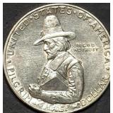 1920 Pilgrim Tercentenary Silver Half Dollar