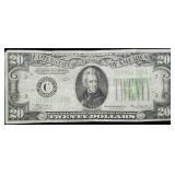 1934 $20 FRN Philadelphia Pennsylvania
