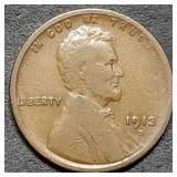 1913-D Lincoln Wheat Cent