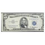1953 A $5 Silver Certificate