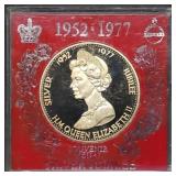 1977 Silver Jubilee Souvenir Bronze Medal Proof
