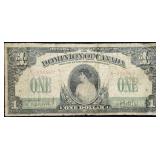 1917 Dominion of Canada $1 Large Sized Banknote