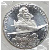 1990 Battle of Britain $5 Comm. Coin