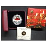 2013 Canada 1/2oz .999 Silver Holiday Candles