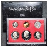 1980 US Mint Proof Set w/ SBA Dollar