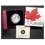 2013 Canada 1/2oz .999 Silver Holiday Coin MIB
