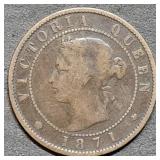 1871 Prince Edward Island Large Cent