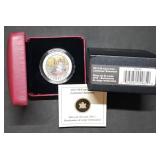 2013 Canada 50 Cent Lenticular Snowman Coin MIB