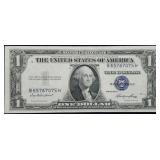 1935 E $1 Silver Certificate High Grade Note