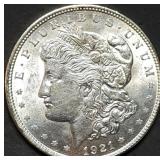 1921 Morgan Silver Dollar Gem BU