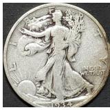 1934 Walking Liberty Silver Half Dollar