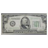 1934 $50 FRN New York, New York